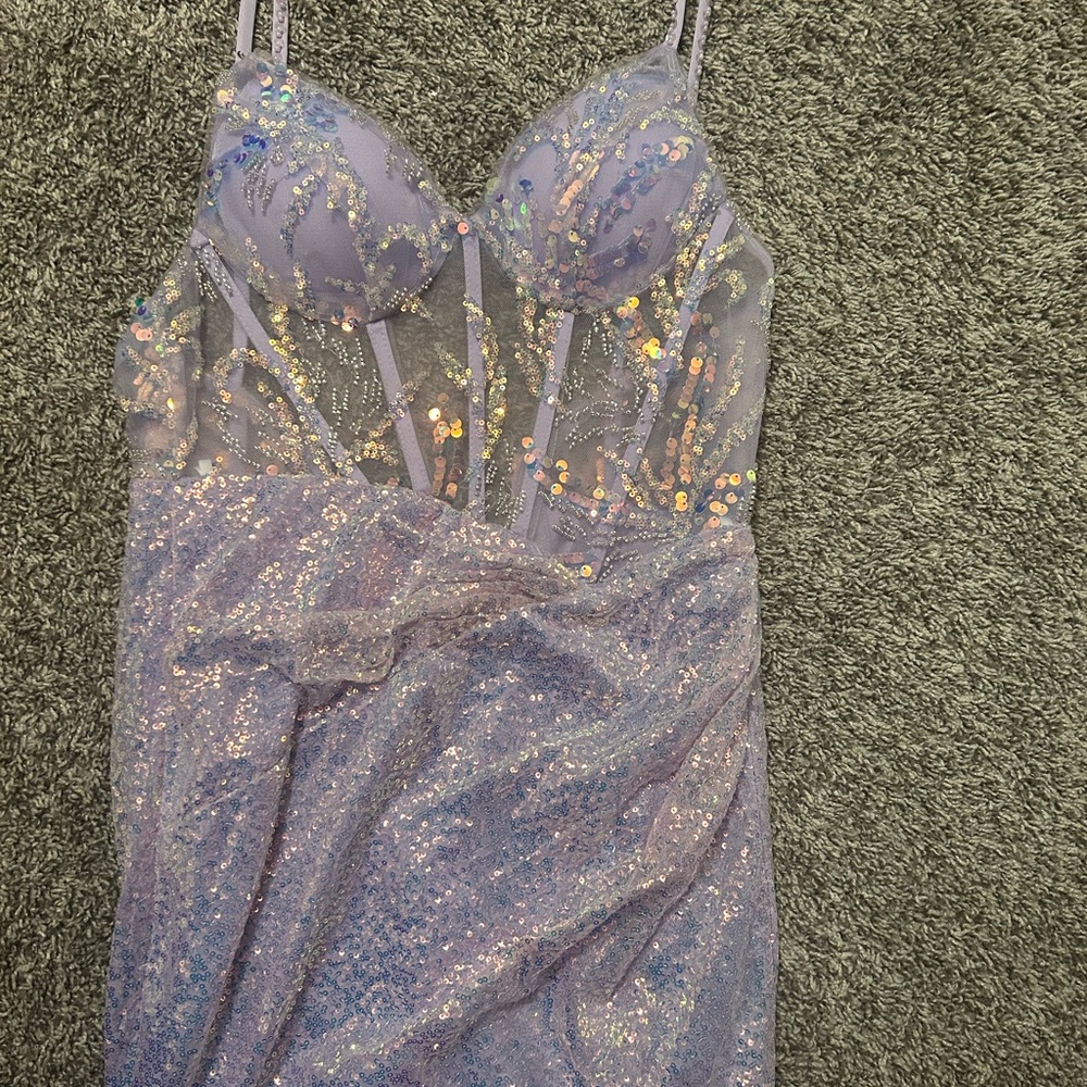 Elegant Sequin Mini Dress